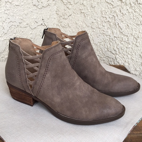 Born Shoes - Born Leather Suede Waterville Boots 8.5